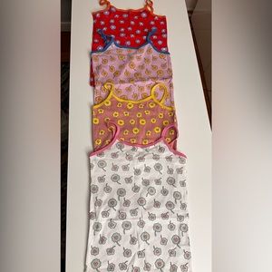 Stella McCartney Kids cotton tank tops (lot of 4). Like new condition size 12